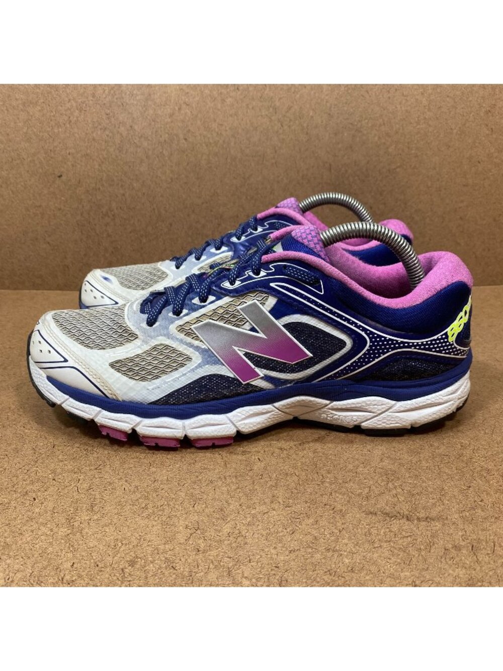 New Balance Womens 860v6 Running Shoes Size 10 Blue & Purple Mesh Lightweight